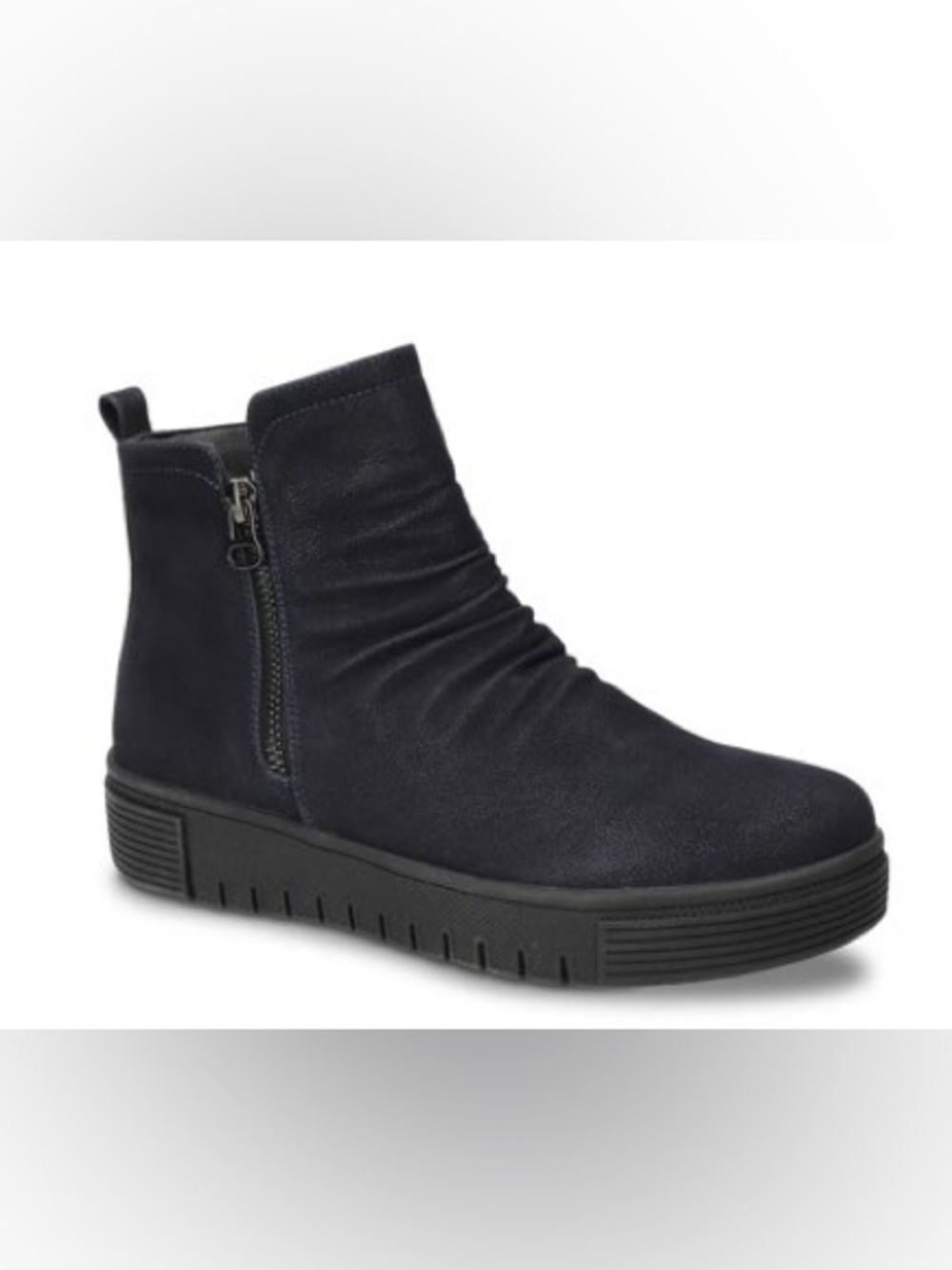 Double Wide Easy Street Estella Slip Resistant Ankle Boots Size 10WW